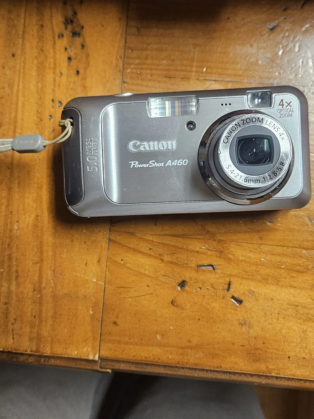Canon PowerShot A460 Compact Digital Camera in Silver